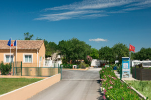 Entrée du camping