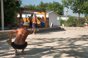 Terrain de pétanque