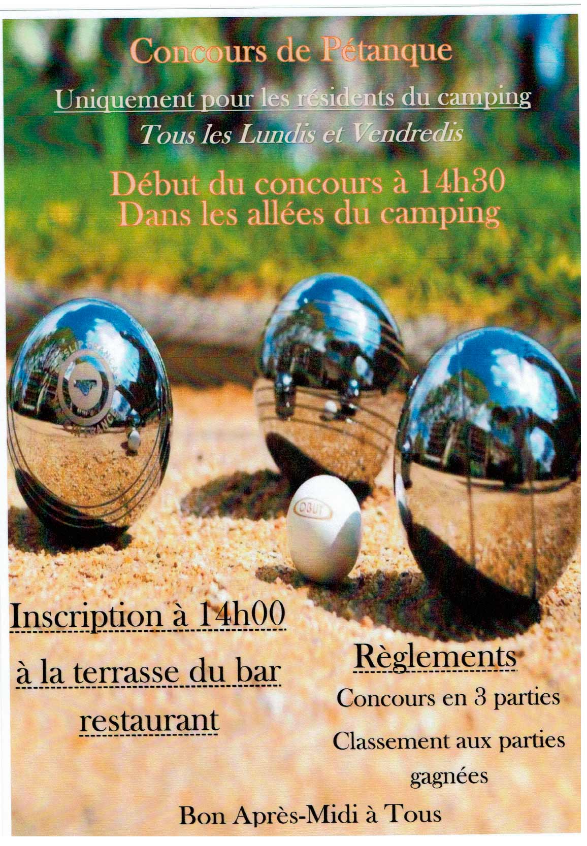 concours-petanque-2018 | Camping Le Pin Parasol*** Saint-Thibéry