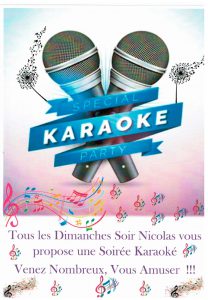 soiree karaoke camping pin parasol cap d'agde