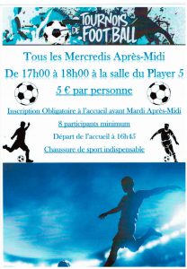 tournois de foot camping pin parasol agde