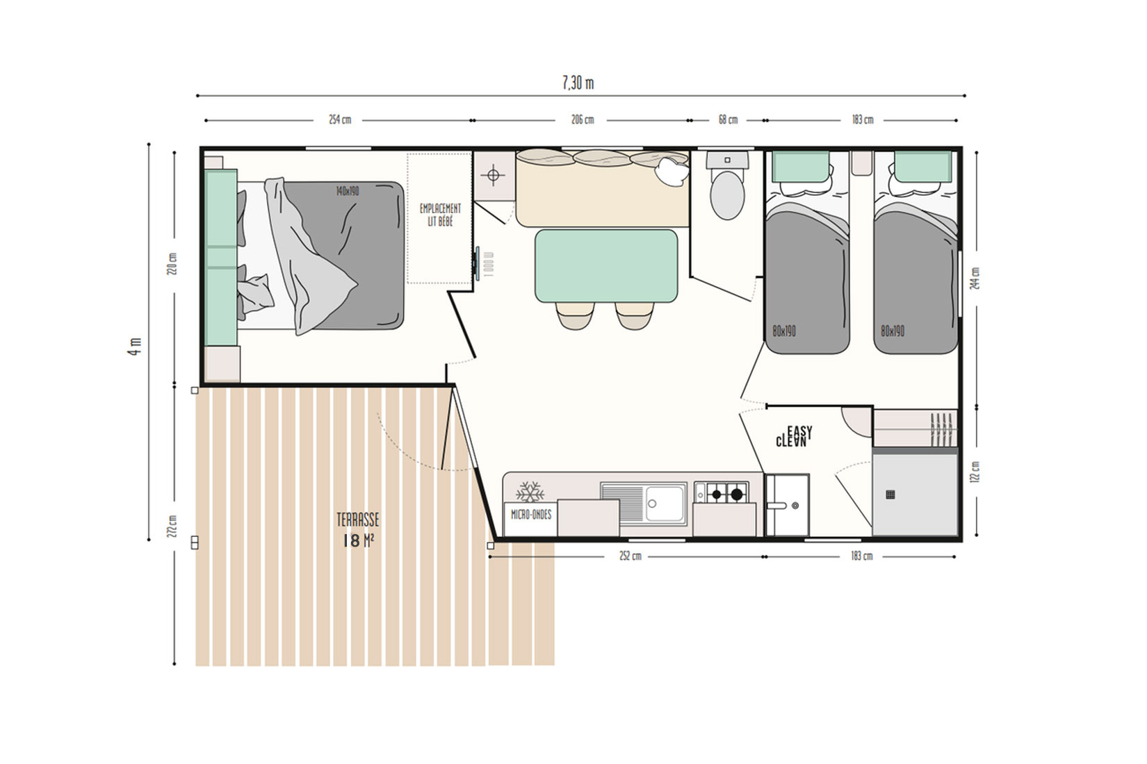 Plan MH Loggia Plan MH Loggia